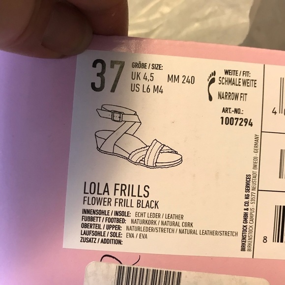 Papillio by Birkenstock Lola Wedge Sandals Sz 6M - Picture 7 of 7